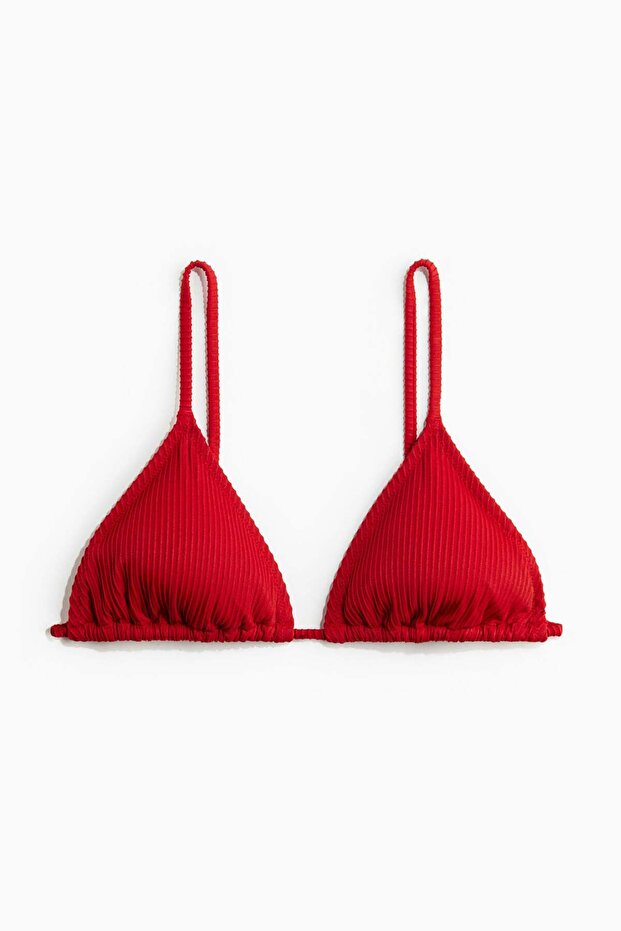 Padded triangle bikini top - 1