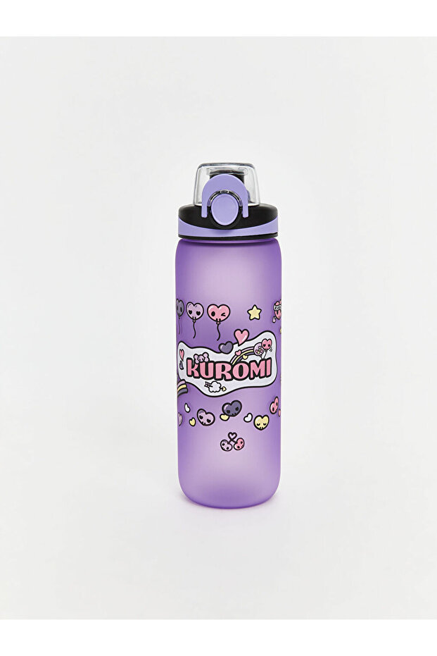 Kuromi Printed Girl's Water Bottle 630 ml