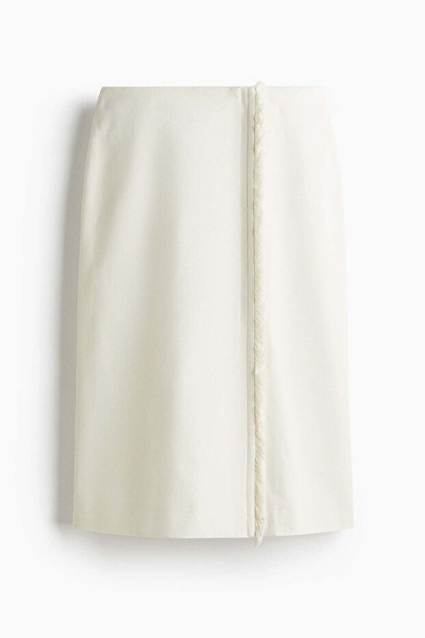 تنورة ملفوفة مهترئة - 1