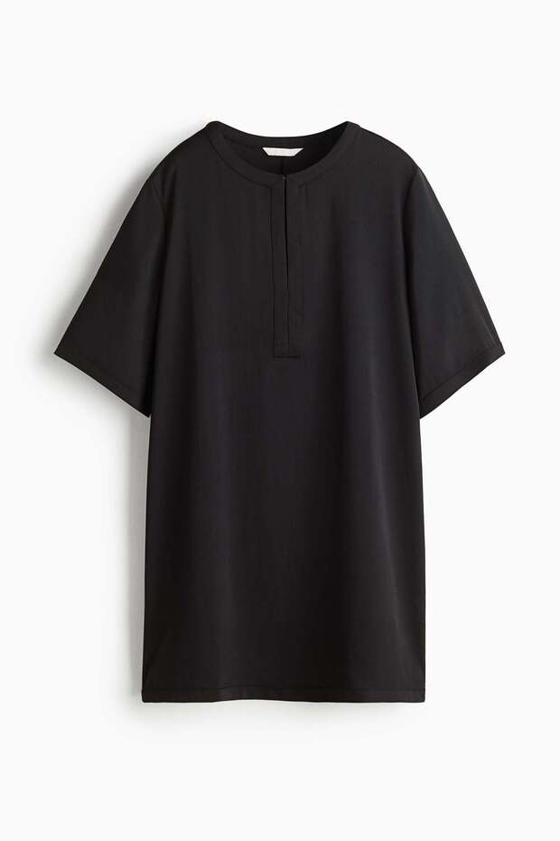 فستان قصير من قماش التويل - 4