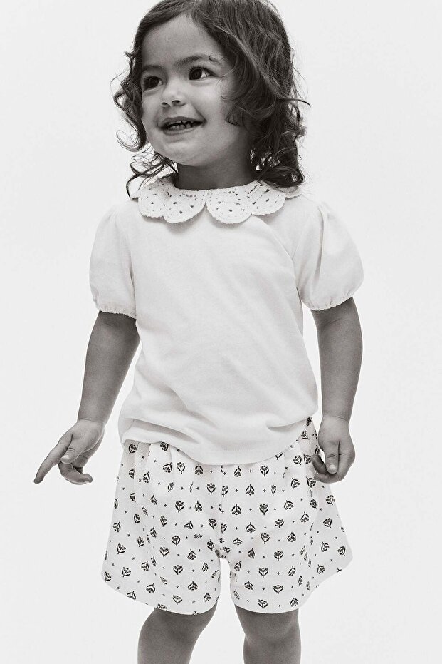 شورت جيرسي مطبوع - 3