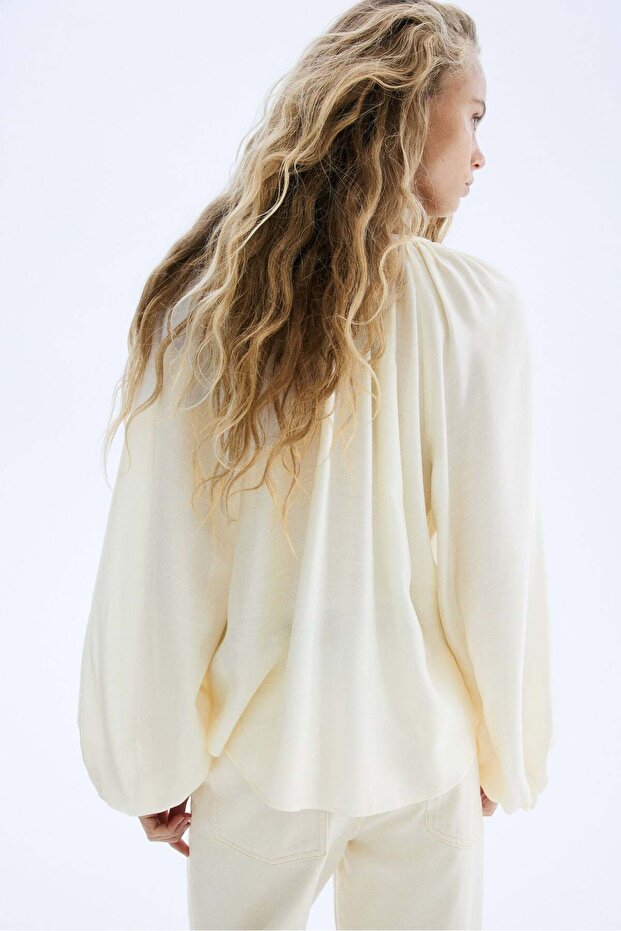 بلوزة كبيرة الحجم - 6