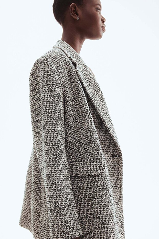 سترة مزدوجة الصدر - 4