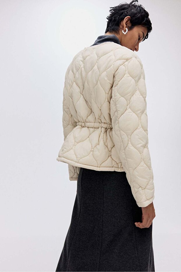 Quilted jacket - 1