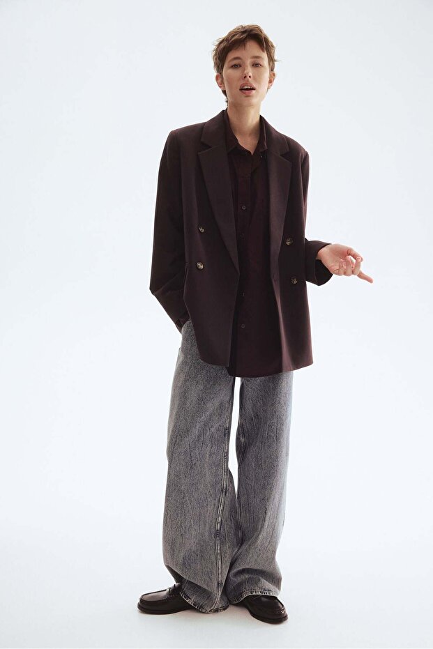 سترة مزدوجة الصدر - 4