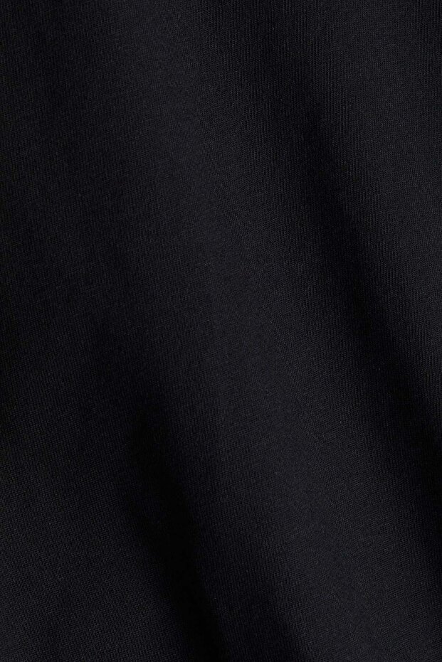 Shoulder-pad T-shirt dress