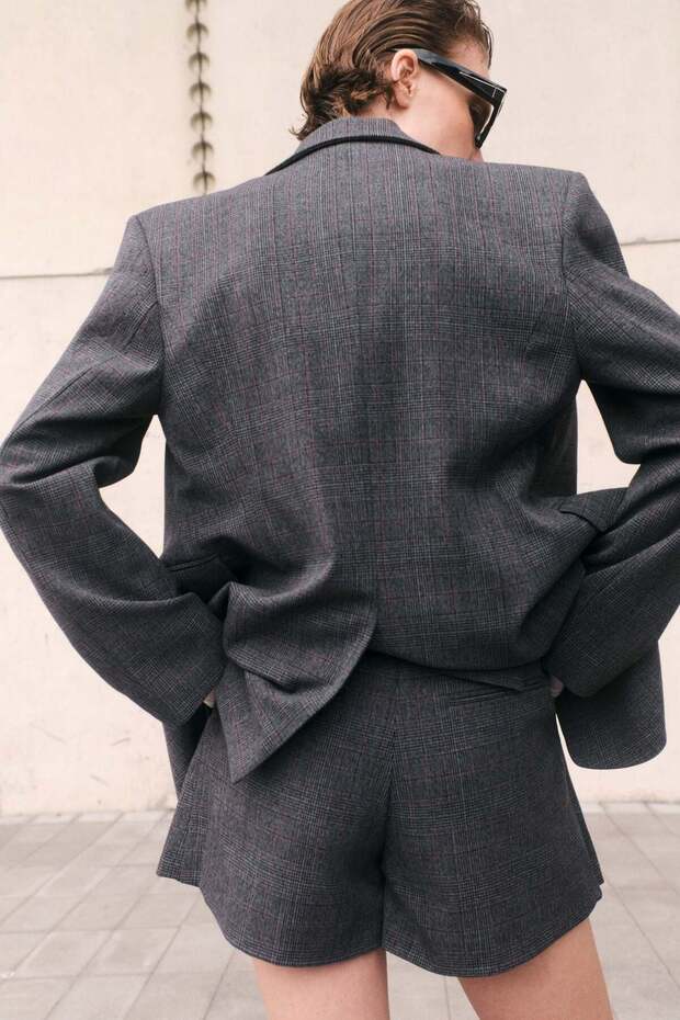 سترة ذات صف واحد من الأزرار - 1