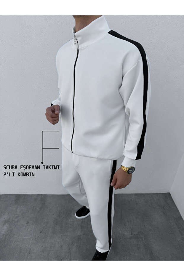 Scuba Diving Suit Set Bottom Top Winter - 1