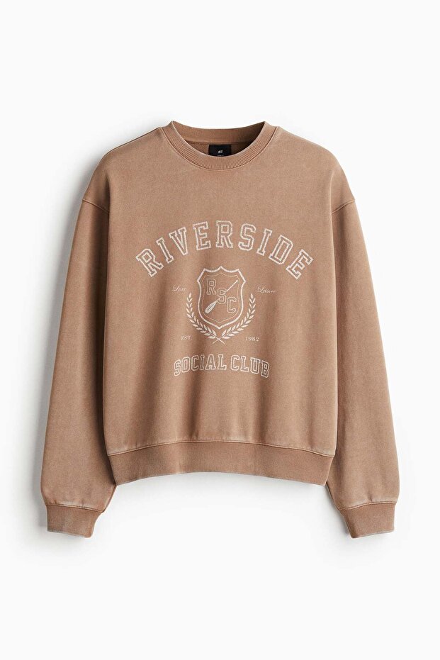 Loose Fit Printed sweatshirt