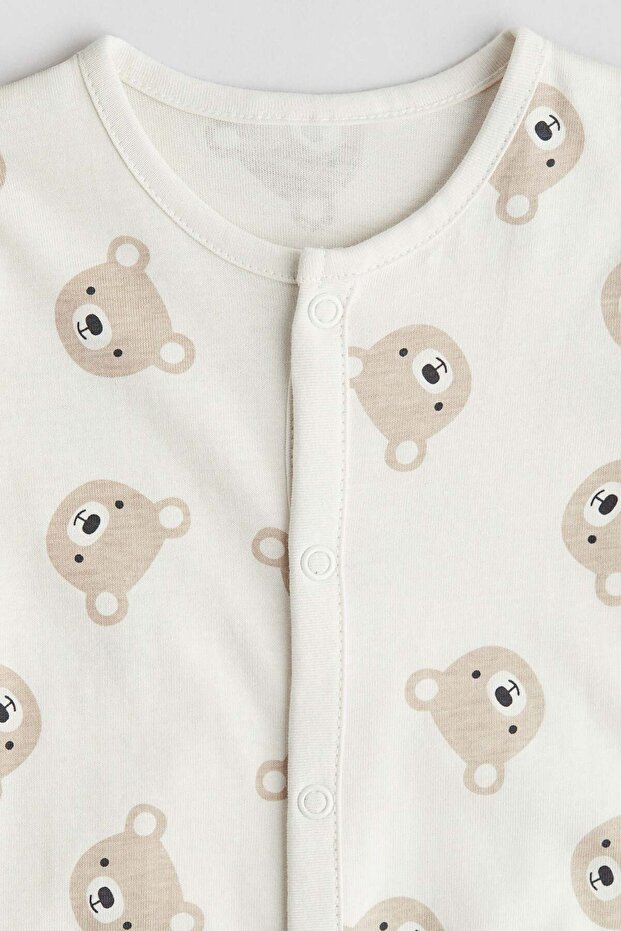 بدلة نوم منقوشة - 2