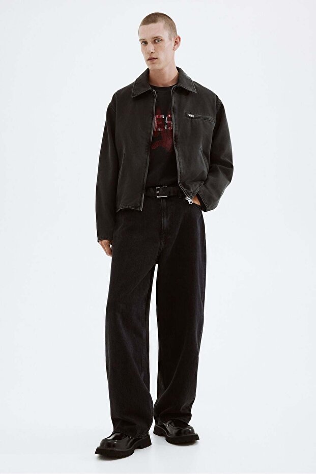 Regular Fit Canvas jacket - 3