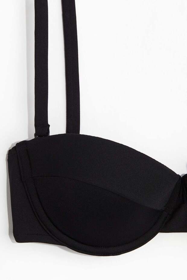 Padded balconette bikini top
