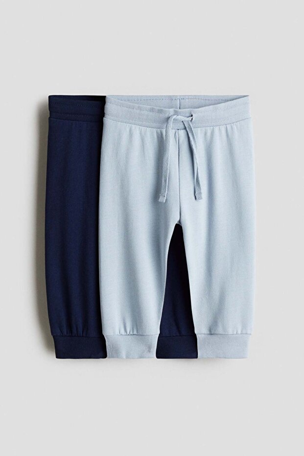 2-pack cotton joggers