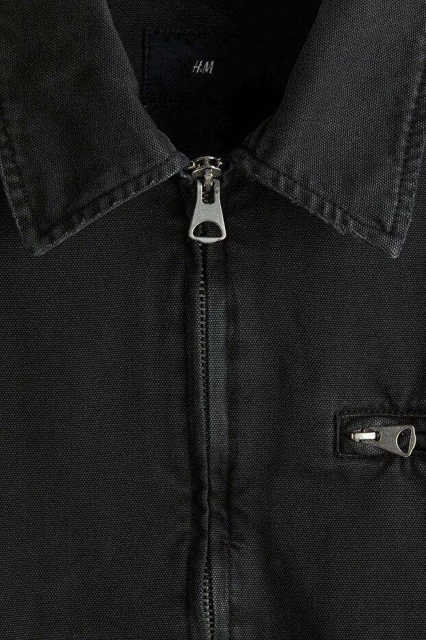 Regular Fit Canvas jacket - 7