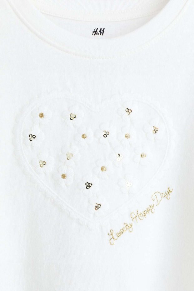 Motif-detail t-shirt