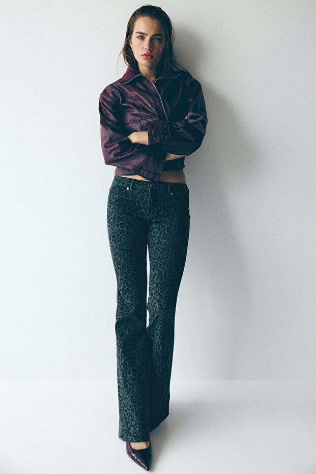 Flared Low Jeans - 6