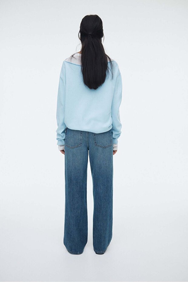 Off-the-shoulder jumper - 6