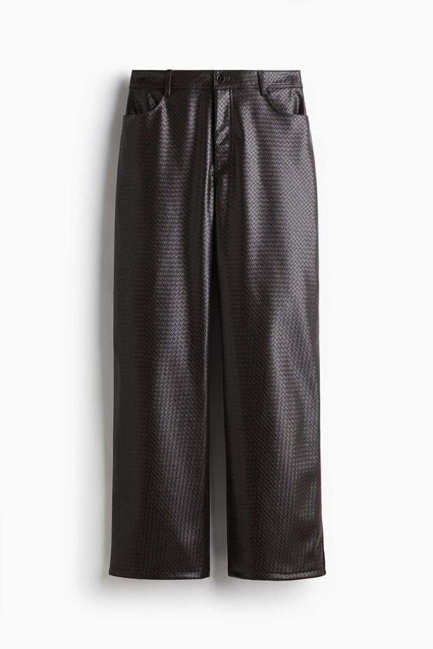 Coated trousers