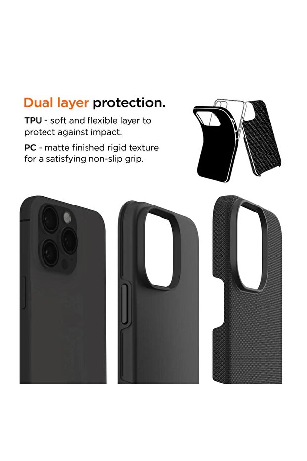 North Case iPhone 16 Pro Max Μαύρο - 3