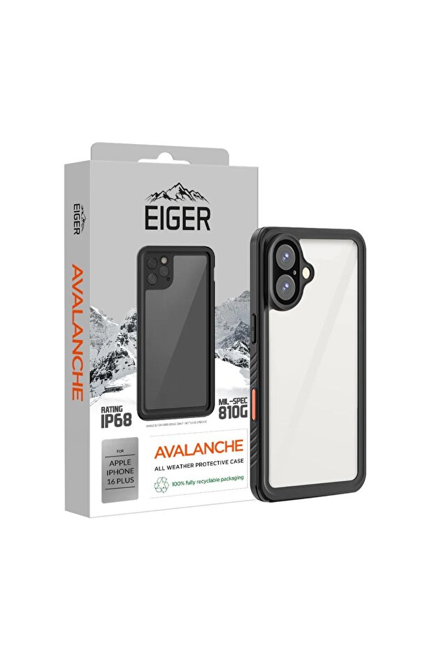 Husa Avalanche iPhone 16 Plus Negru - 1