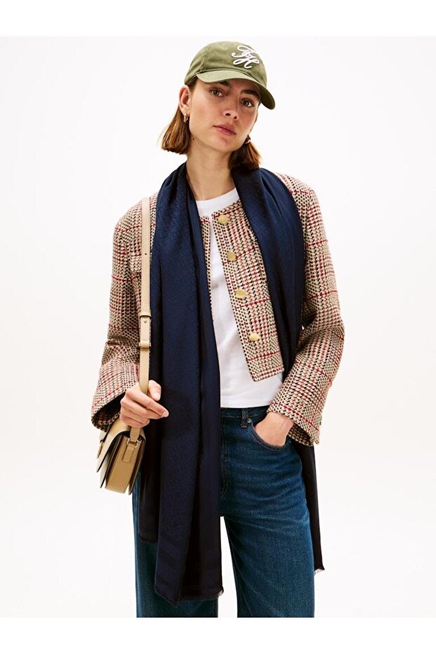 TH MONOGRAM SCARF - 4