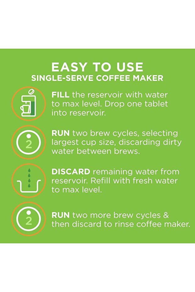 W10355052 Coffee Maker Cleaner Tablets - 3 Tablets - 4