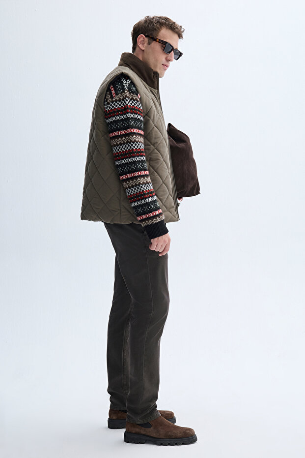 KAPİTONELİ ÇİFT TARAFLI YELEK - 6