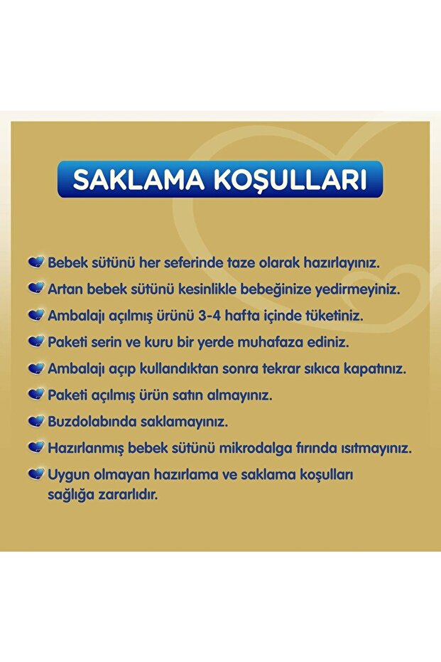 Gold 3 Devam Sütü 800 Gr - 2 ADET - EKONOMİK - 7