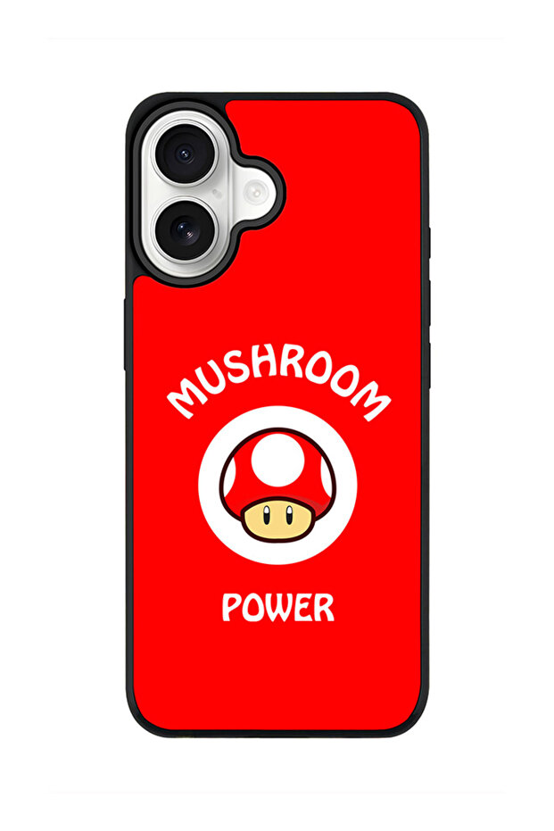iPhone 17 Case, [Compatible with MagSafe] Slim Magnetic cover Phone Case iPhone 17 -Mushroom Power