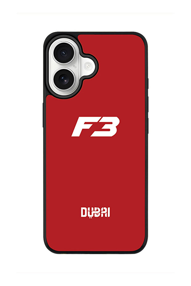 iPhone 17 Case, [Compatible with MagSafe] Slim Magnetic cover Phone Case iPhone 17 - Faz3 Dubai Red - 1