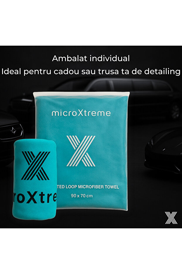 Set of 3 XL Car Drying Towels/Cloths – Super Absorbent, Traceless, 90×70 cm, Twisted Loop - 8