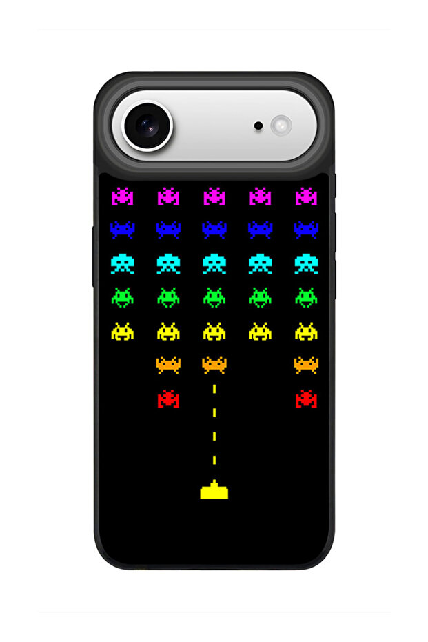 iPhone Air Case, [Compatible with MagSafe] Slim Magnetic cover Phone Case iPhone Air -Space Invader