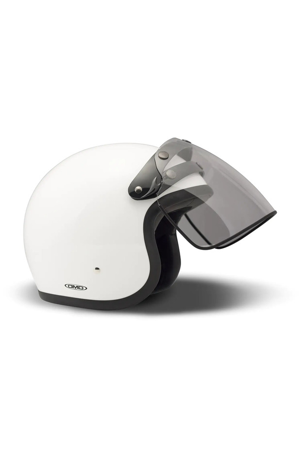 Vintage Flip-Up Visor Clear Vizör - 1