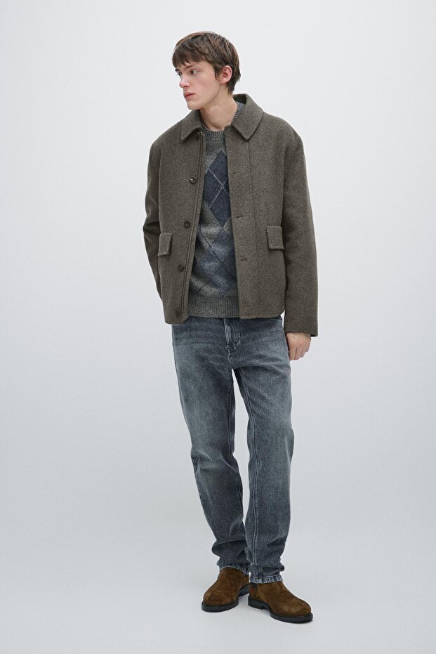 Yünlü kısa kaban - 1