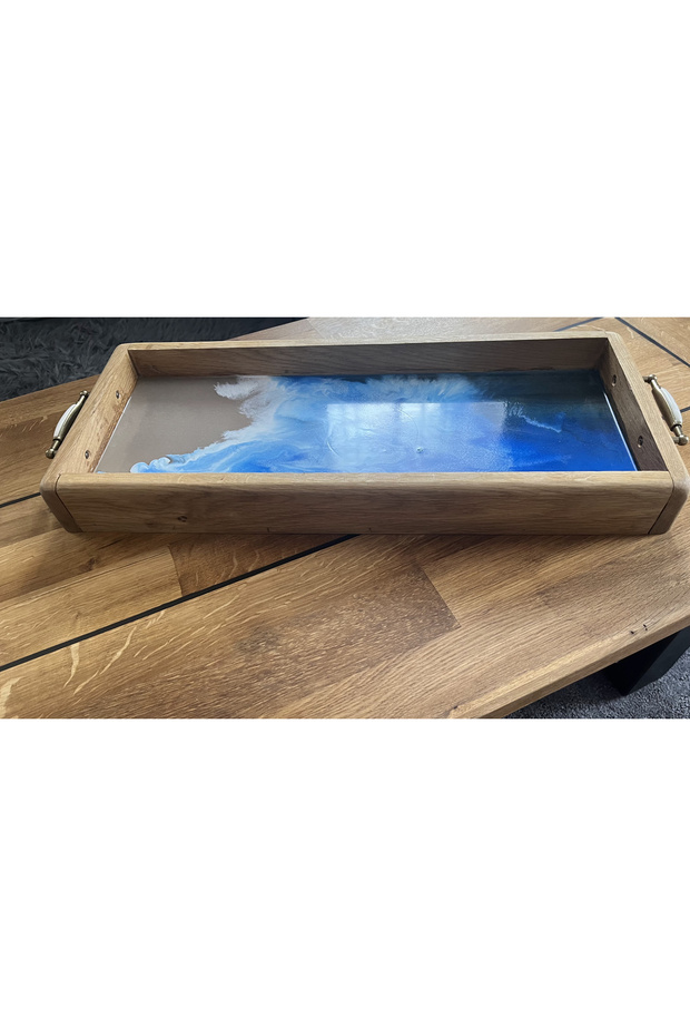 oak serving tray - 6
