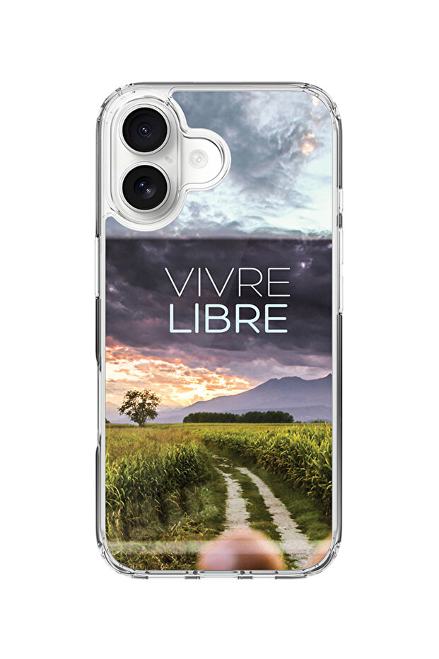 Classic Clear MagSafe Case for iPhone 17 , Hybrid Soft Case Flexible Transparent Cover - Vivre Libre