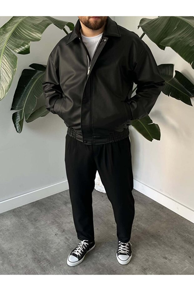 سترة جلدية للرجال - 2