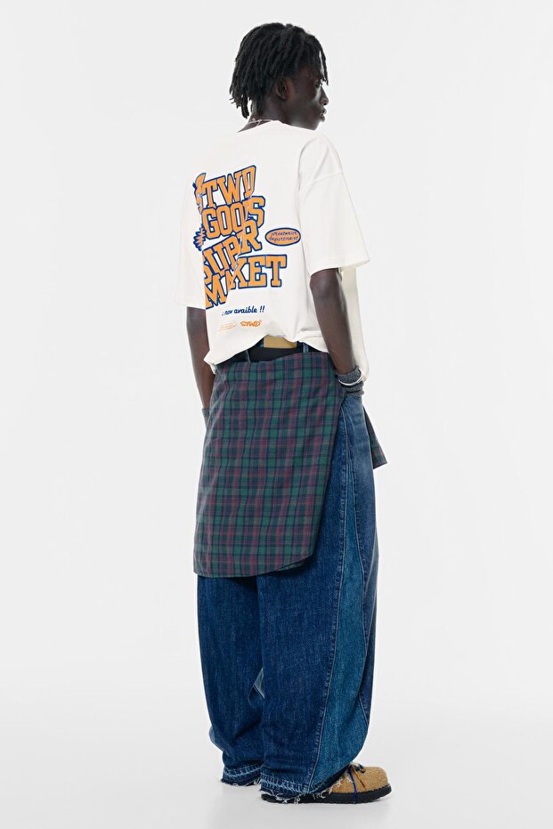 STWD grafikli t-shirt - 4