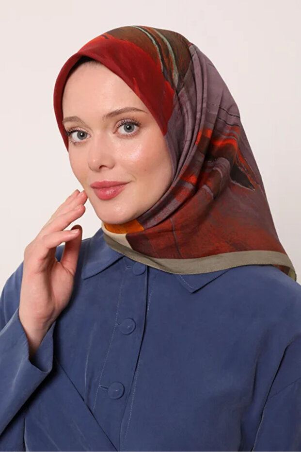 وشاح فلورا - أخضر فاتح