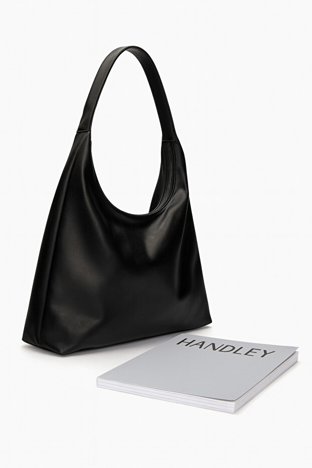 Geantă de umăr elegantă din piele artificială - 1