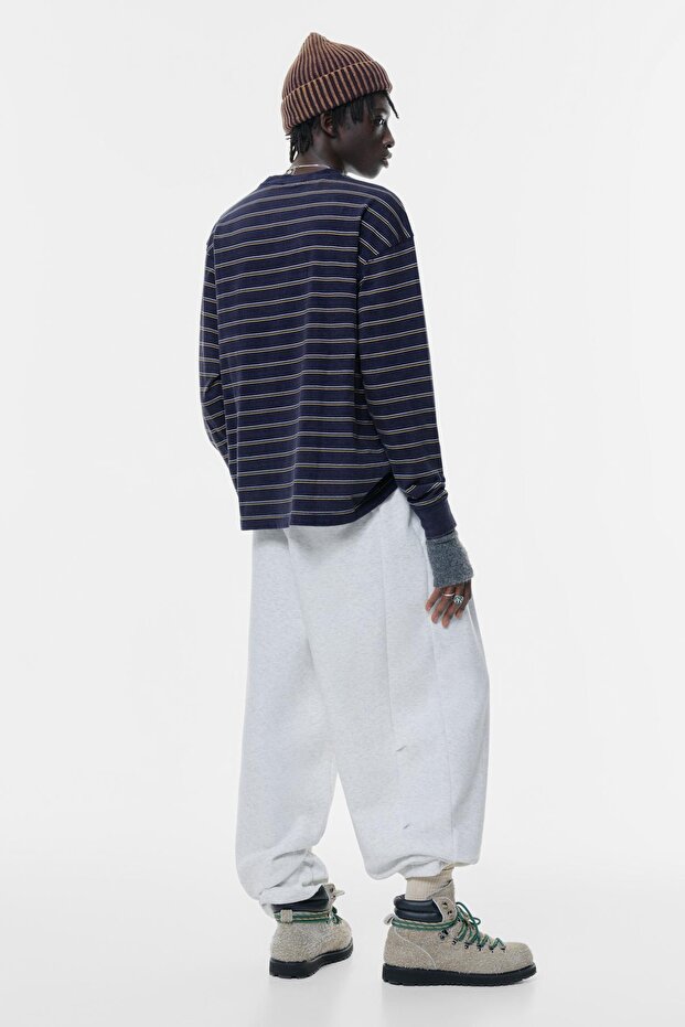STWD çizgili t-shirt - 4