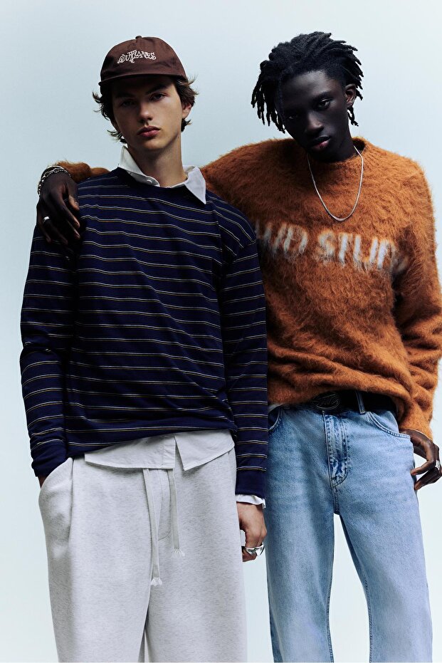 STWD çizgili t-shirt - 1