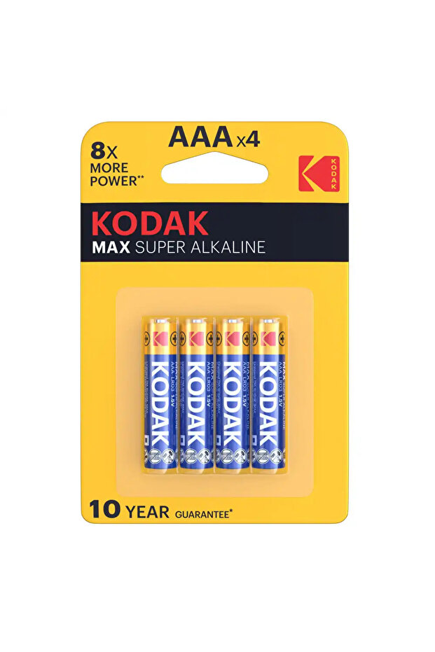 Max Super Alkaline Battery AAA 1.5V Battery Pack of 4pcs