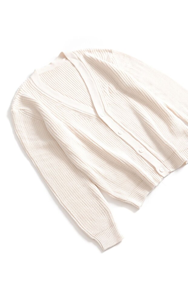 Lapi Ekru Hırka - 6