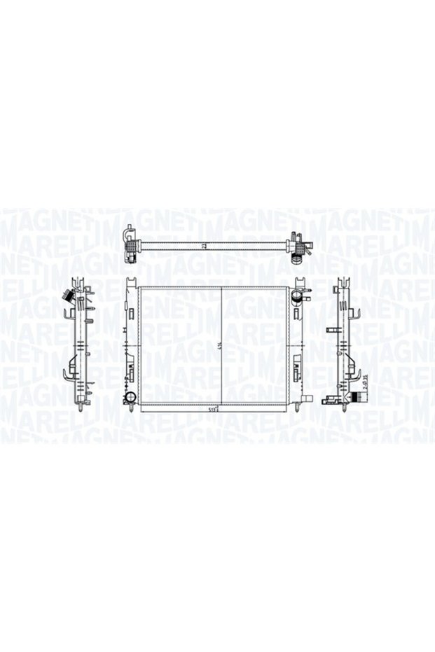Radiator, Dacia Logan 2,
