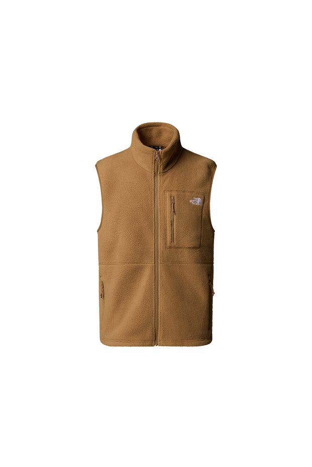 M Yumiori Vest Men's Outdoor Fleece Vest Nf0A8B651731 Brown