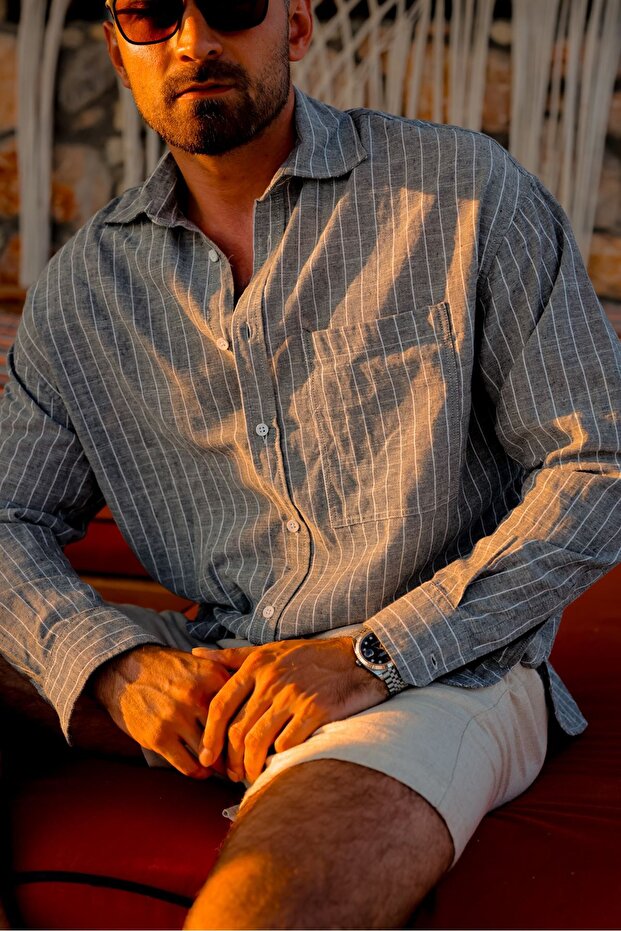 Linea Siyah Gömlek - 1