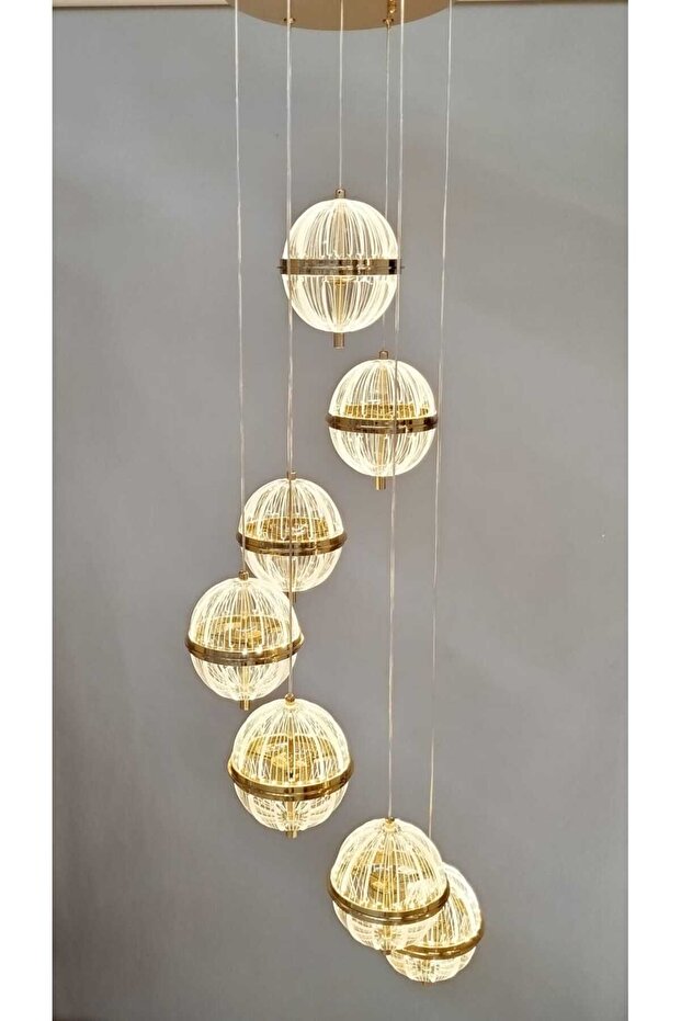 Modern Led sarkıt Avize 6 lı - 7
