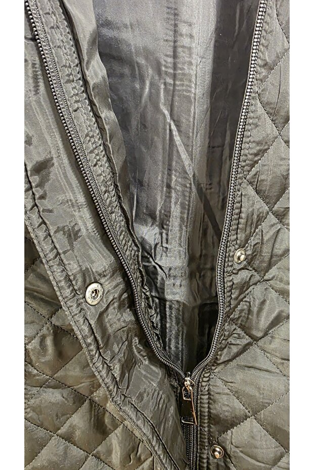 معطف مبطن بنمط البقلاوة - 5