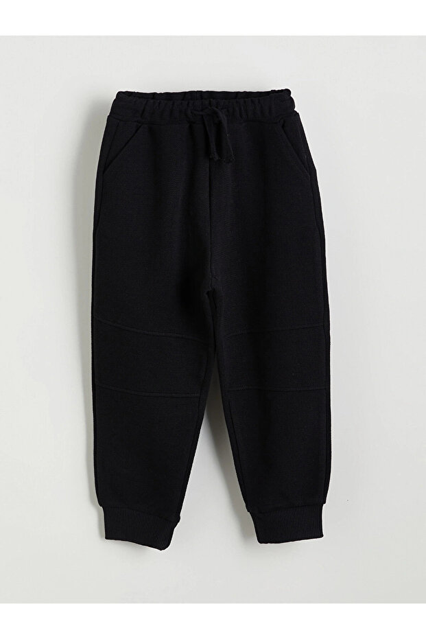 Lcw Kids Black Boy's Sweatpants with Elastic Waist